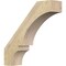 Ekena Millwork 6"W x 24"D x 24"H Balboa Rough Sawn Knee Brace, Douglas Fir BRC06X24X24BOA00RDF - alternate 1